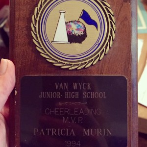 A proud moment for me.